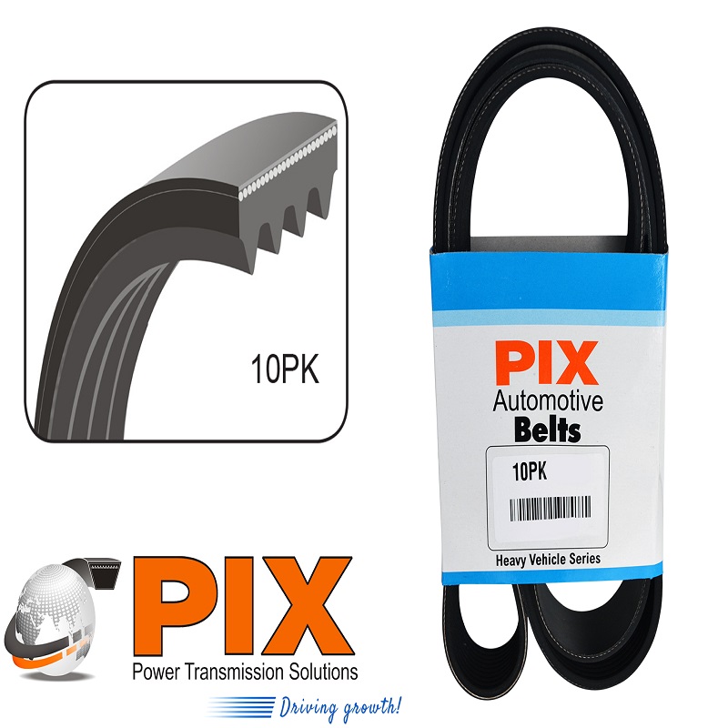 10PK Ribbed Automotive Belt PIX (10PK-1470 - 10PK-1470)