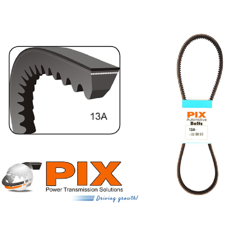 Cogged Automotive Belt PIX 13A Section (13A-815 - 13A-815)