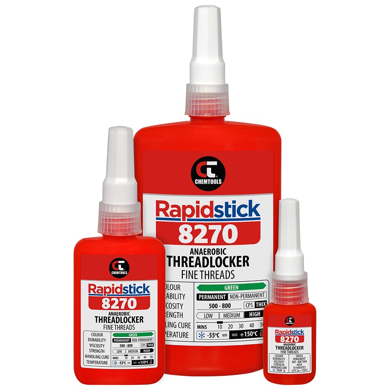 Rapidstick 8270 Threadlocker (Fine Threads, Green)