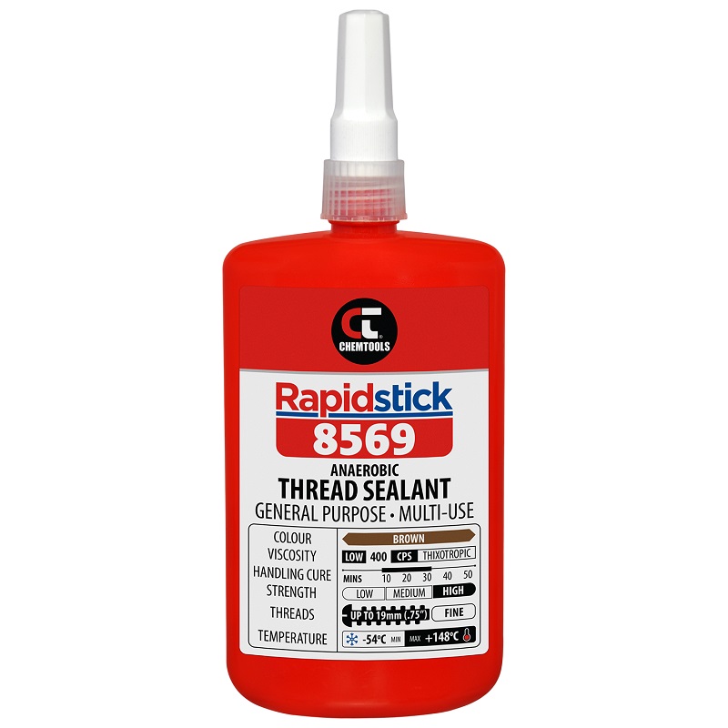 Rapidstick 8569 Thread Sealant (General Purpose, Multi-Use) (8569-250 - 250ml Bottle)