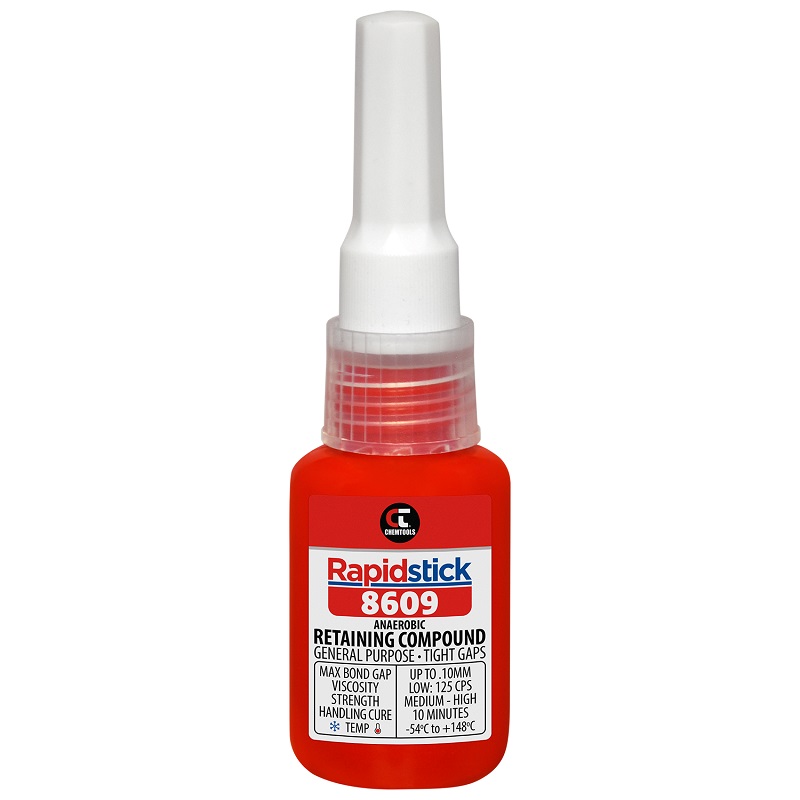 Rapidstick 8609 Retaining Compound (General Purpose, Tight Gaps) (8609-10 - 10ml Bottle)