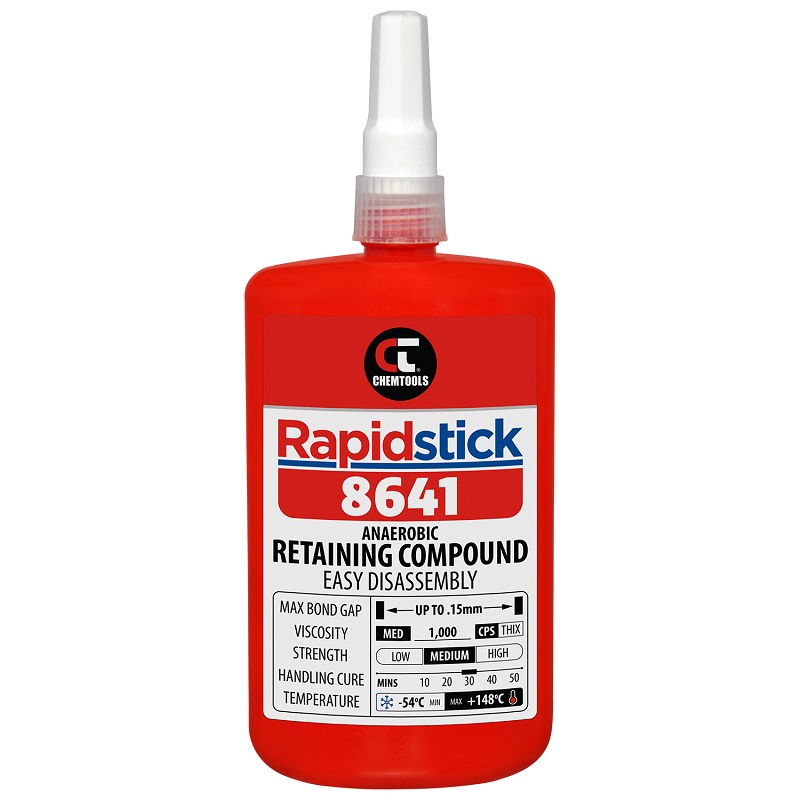 Rapidstick 8641 Retaining Compound (Easy Disassembly) (8641-250 - 250ml Bottle)