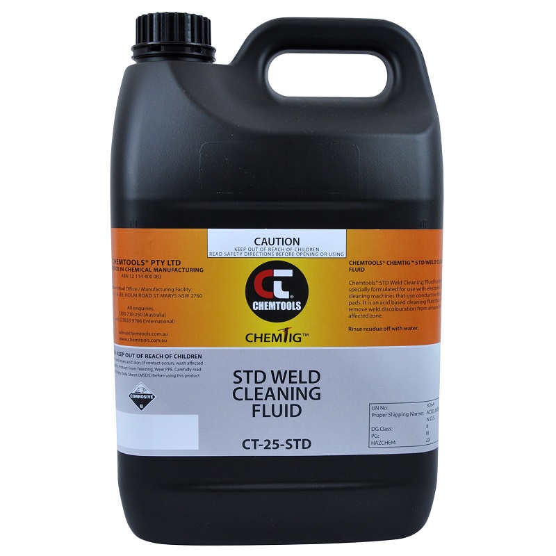 ChemTig Acid-Based Weld Cleaning Solution (CT-25-STD-5L - 5 Litres)