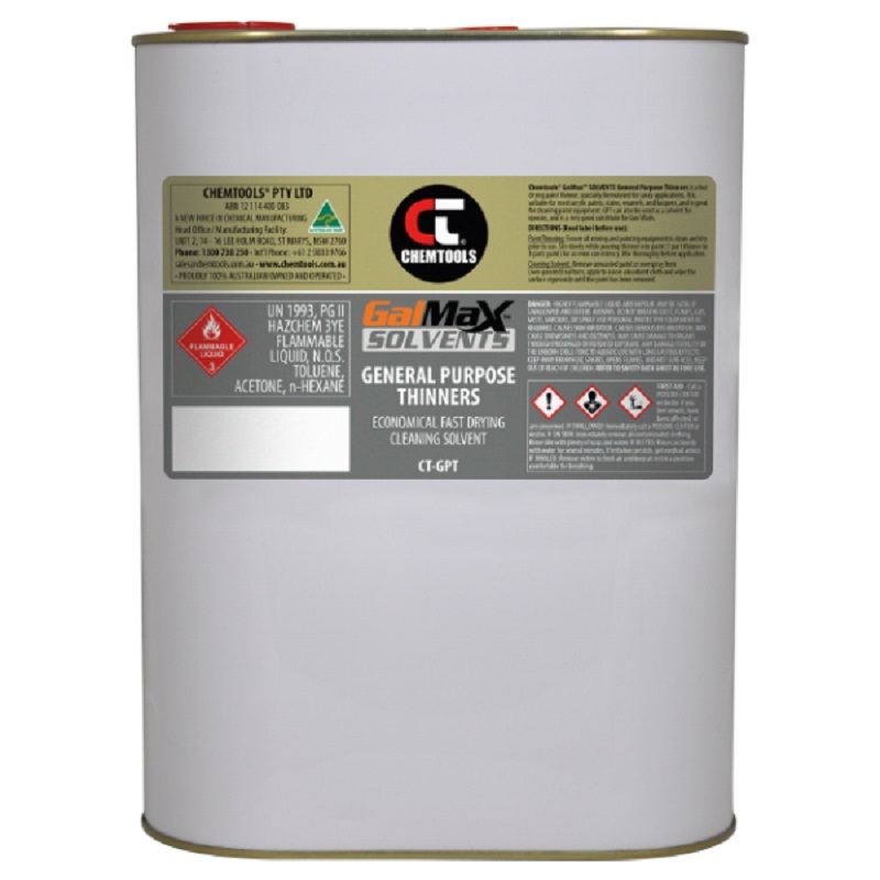 GalMax SOLVENTS General Purpose Thinners (CT-GPT-4L - 4 Litres)