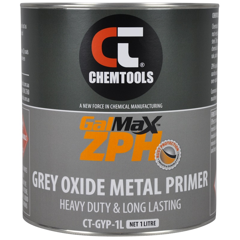 GalMax ZPH Grey Oxide Metal Primer (CT-GYP-1L - 1 Litre)