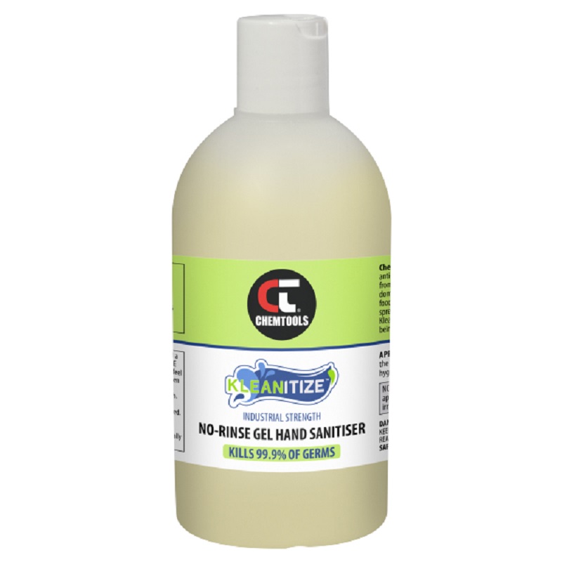 Kleanitize No-Rinse Gel Hand Sanitiser (Ethanol-Based) (CT-KHS2-500ML - 500ml Squirt Bottle)
