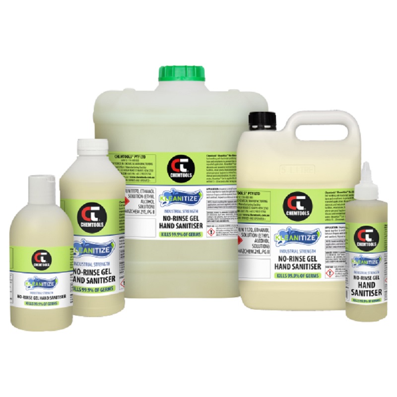 Kleanitize No-Rinse Gel Hand Sanitiser (Ethanol-Based)