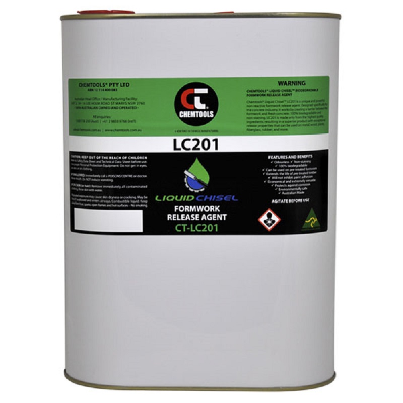 Liquid Chisel LC201 Formwork Release Agent (CT-LC201-5L - 5 Litres)