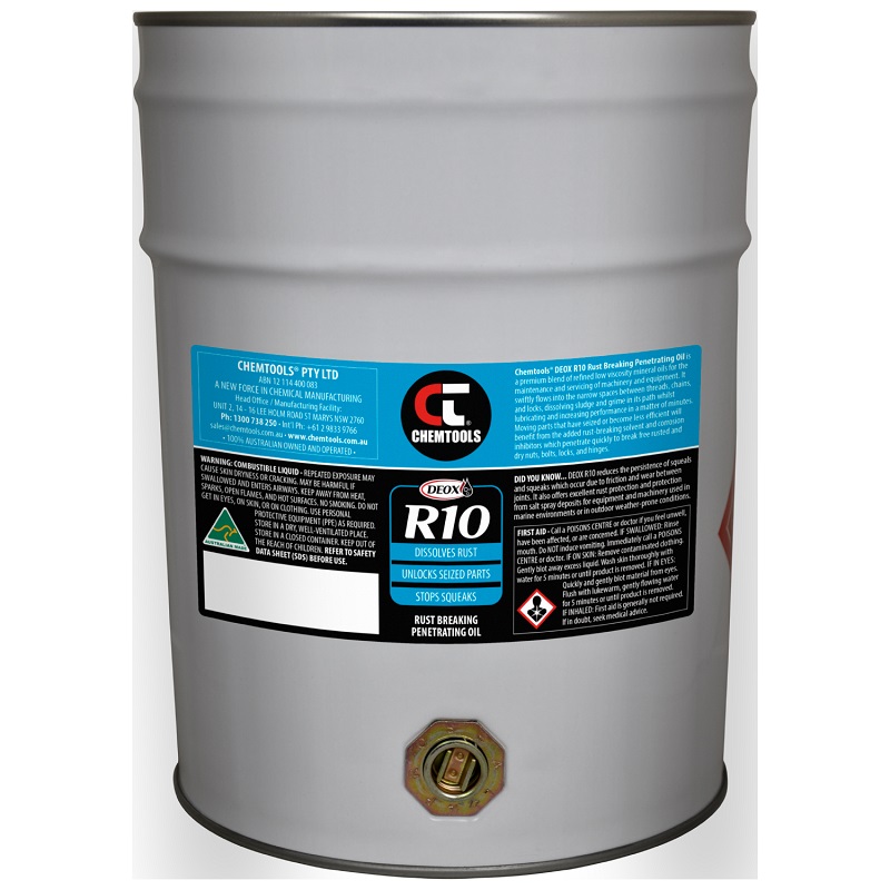 DEOX R10 Rust Breaking Penetrating Oil (CT-R10-20L - 20 Litre)