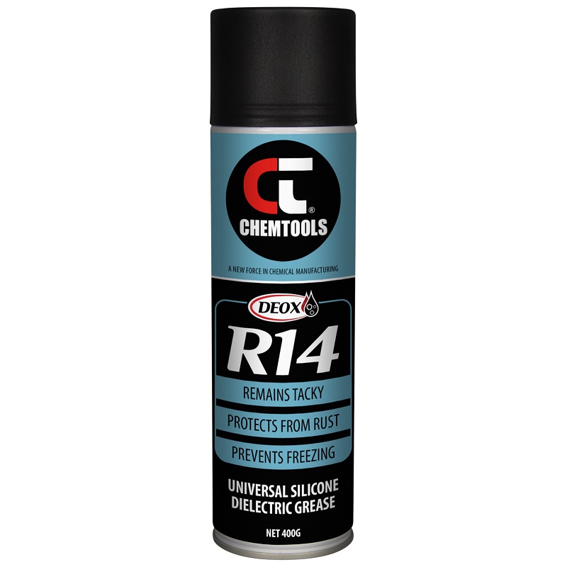DEOX R14 Universal Silicone Dielectric Grease (CT-R14-400 - 400g Aerosol)