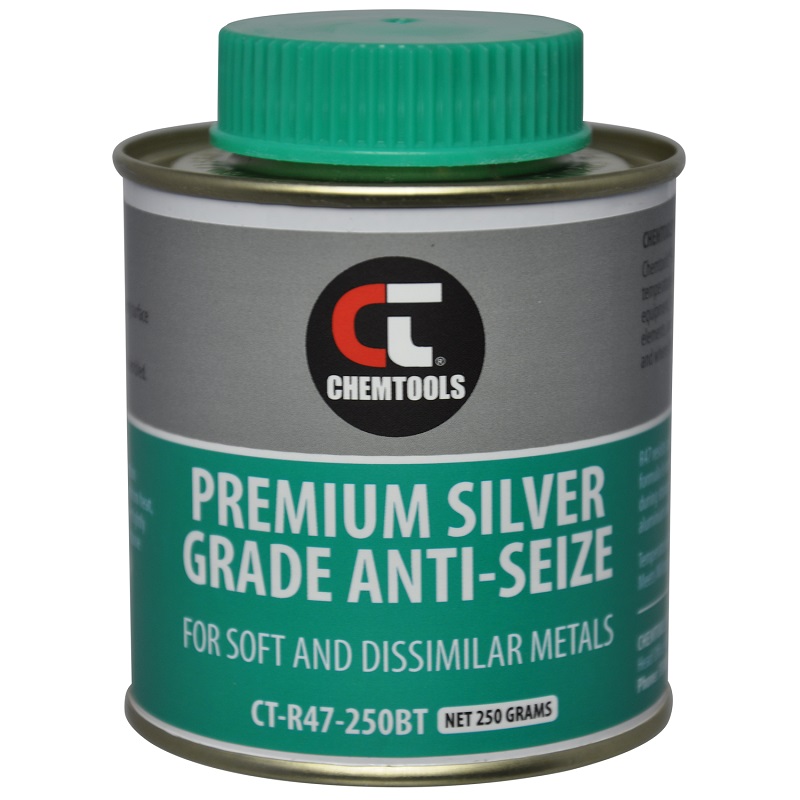 DEOX R47 Premium Silver Grade Anti-Seize (CT-R47-250BT - 250g Brush Top)