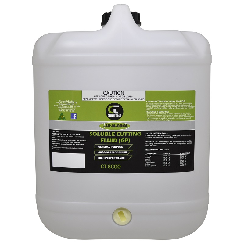 Tap-N-Cool Soluble Cutting Fluid GP (CT-SCGO-20L - 20 Litres)