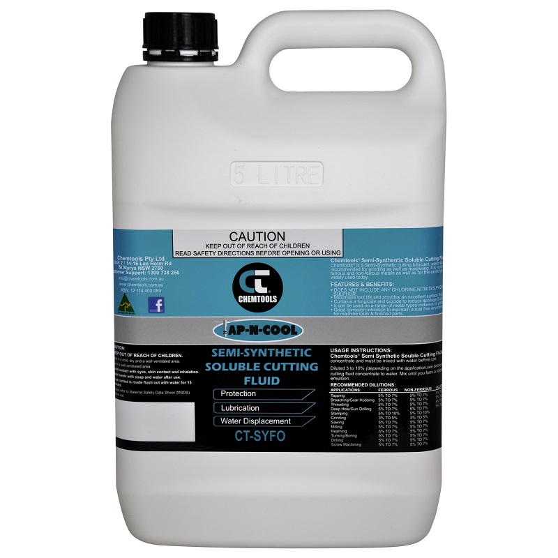 Tap-N-Cool Soluble Cutting Fluid Semi Synthetic (CT-SYFO-5L - 5 Litres)