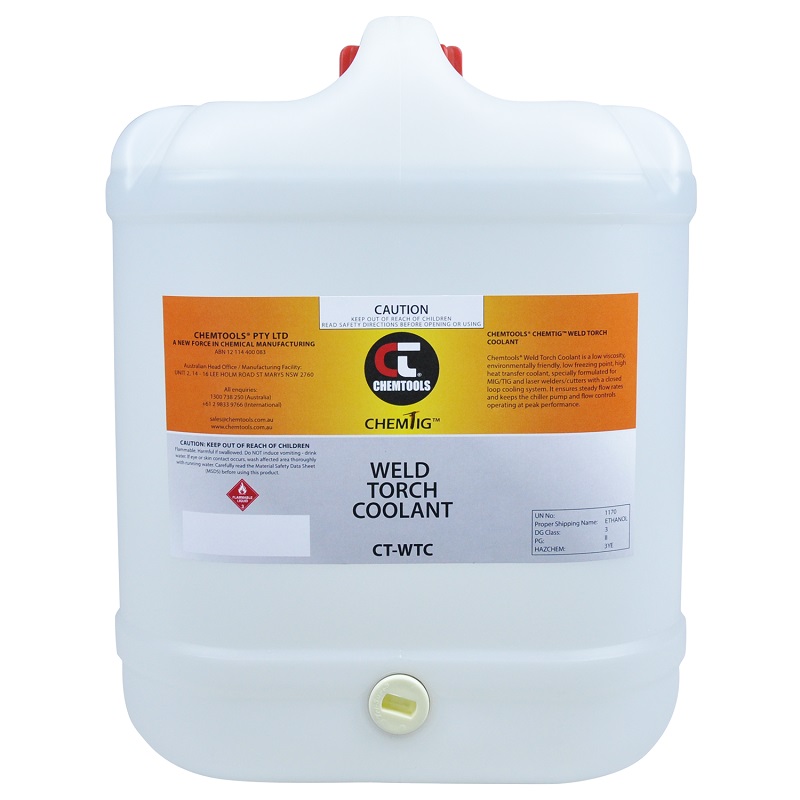 ChemTig Weld Torch Coolant (CT-WTC-20L - 20 Litres)