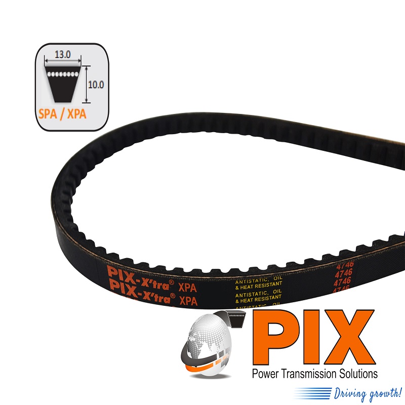 XPA-SPAX Section V-Belt (Cogged) (XPA-1650 - XPA-1650)
