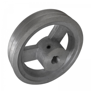 B Section 2 Groove Aluminium Pulley