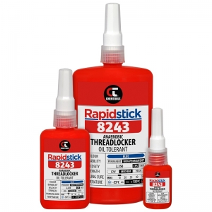 Rapidstick 8243 Threadlocker (Oil Tolerant, Blue)