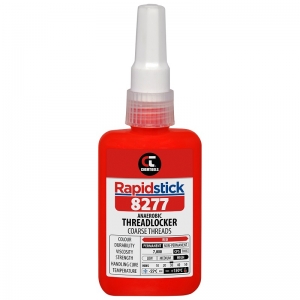 Rapidstick 8277 Threadlocker (Coarse Threads, Red)