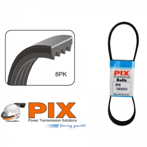 8PK Ribbed Automotive Belt PIX