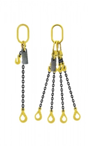 Grade 80 Chain Sling with Self Locking Hook