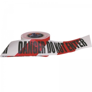 Danger Do Not Enter Barricade Tape - 100m x 75mm