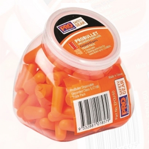 Probullet Disposable Uncorded Earplugs - 50 Pack
