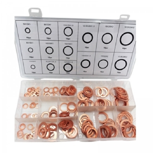 150 Piece Copper Washer Kit