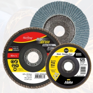 Silver Series Flap Discs 10 Pack